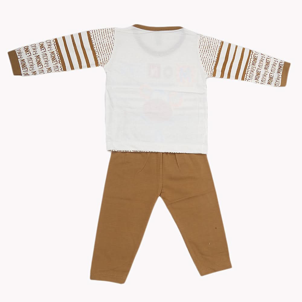 Boys Pajama Suit - Brown, Kids, Boys Sets And Suits, Chase Value, Chase Value