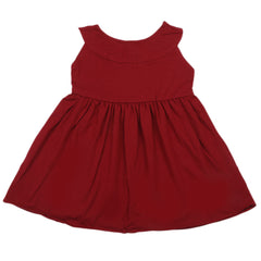 Girls Frock - Maroon, Kids, Girls Frocks, Chase Value, Chase Value