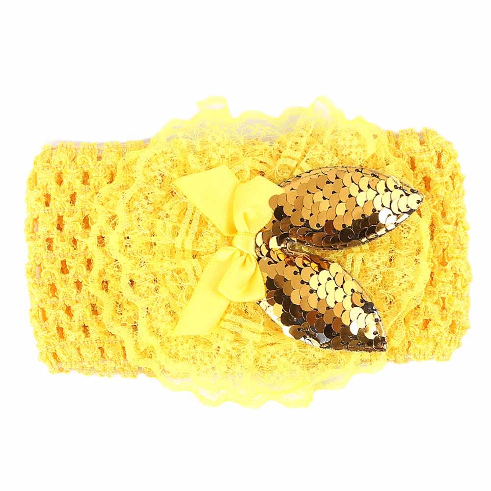 Girls Head Band - Yellow, Kids, Hair Accessories, Chase Value, Chase Value