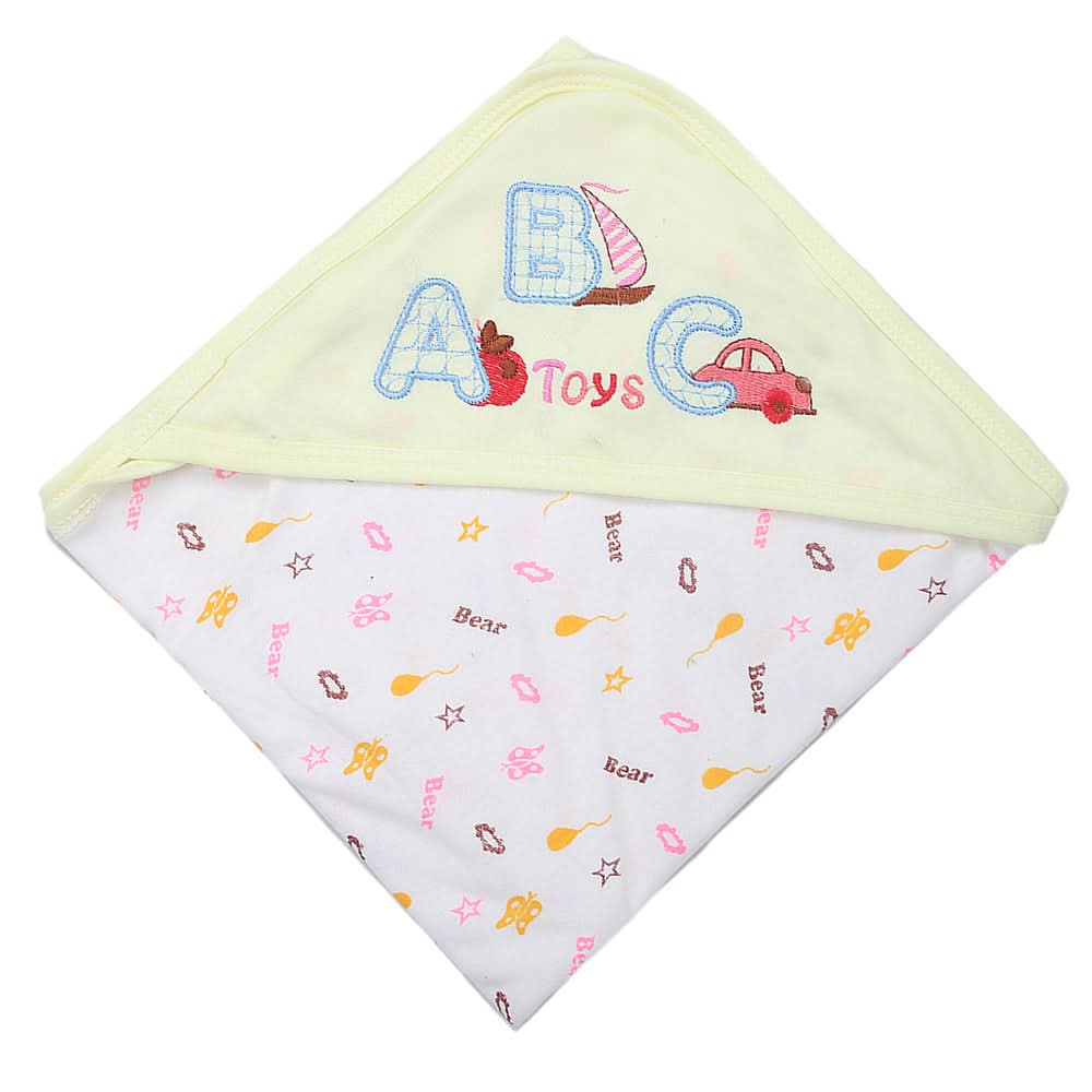 Newborn Fleece Wrapping Sheet - Lemon, Kids, Wrapping Sheets, Chase Value, Chase Value