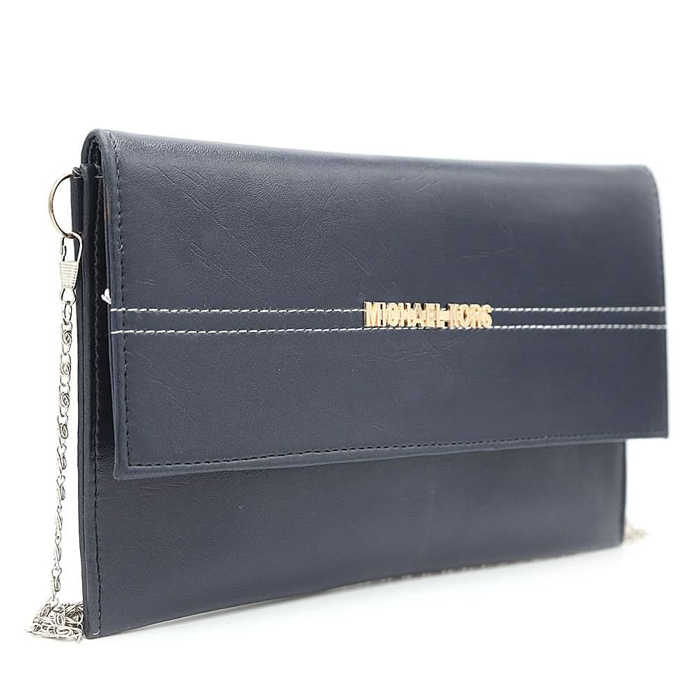 Women's Clutch Kam-2057 - Navy Blue, Women, Clutches, Chase Value, Chase Value