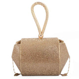 Women's Bridal Clutch HD-11 (SH88) - Golden, Women, Clutches, Chase Value, Chase Value