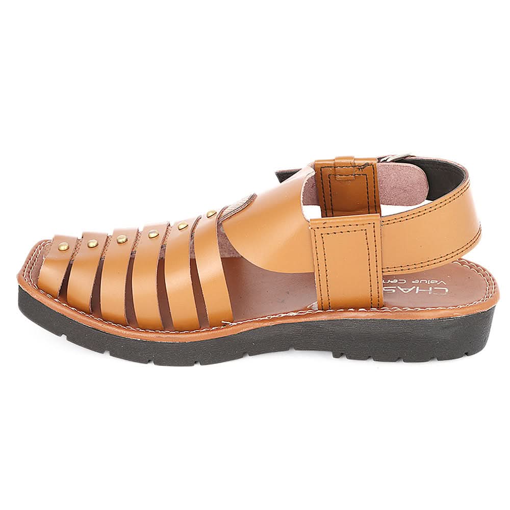 Men's Kohati Sandal (LP2) - Mustard, Men, Sandals, Chase Value, Chase Value
