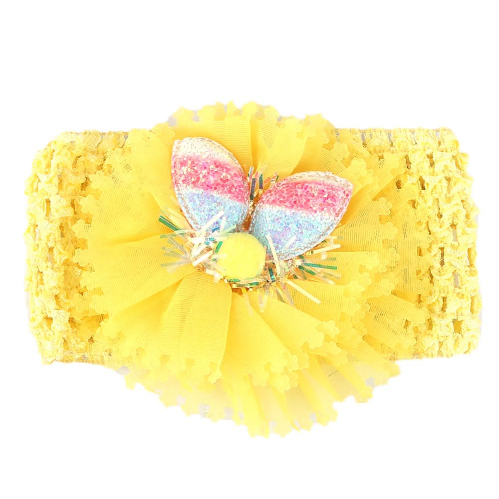 Girls Head Band - Yellow, Kids, Hair Accessories, Chase Value, Chase Value