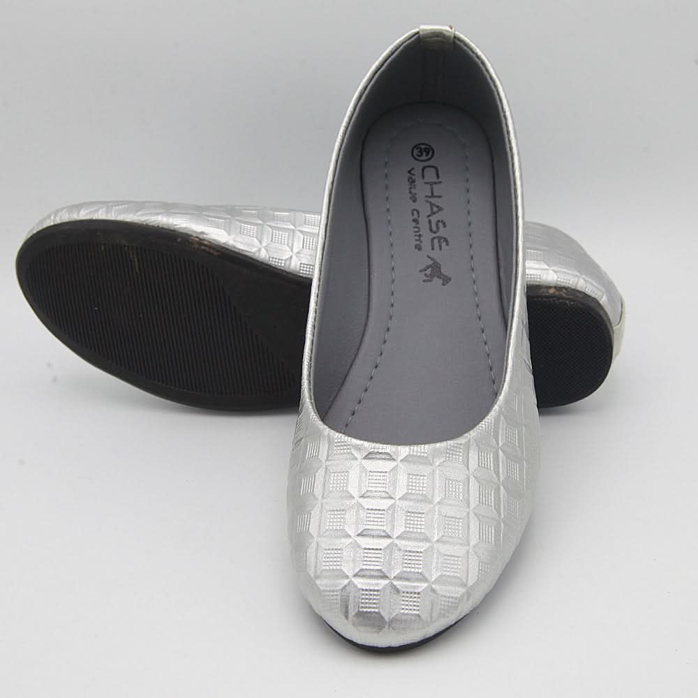 Women's Fancy Pumps - Silver, Women, Pumps, Chase Value, Chase Value