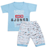 Boys Half Sleeves Short Suit - Blue, Kids, Boys Sets And Suits, Chase Value, Chase Value