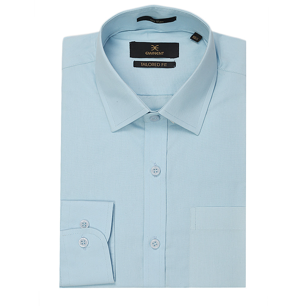 Men's Formal Full Sleeves Shirt - Sky Blue, Men, Shirts, Chase Value, Chase Value