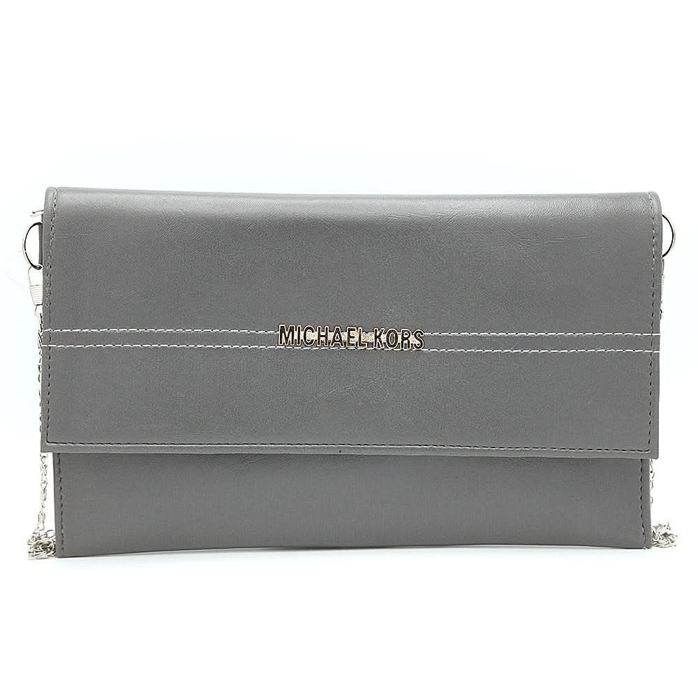 Women's Clutch Kam-2057 - Grey, Women, Clutches, Chase Value, Chase Value