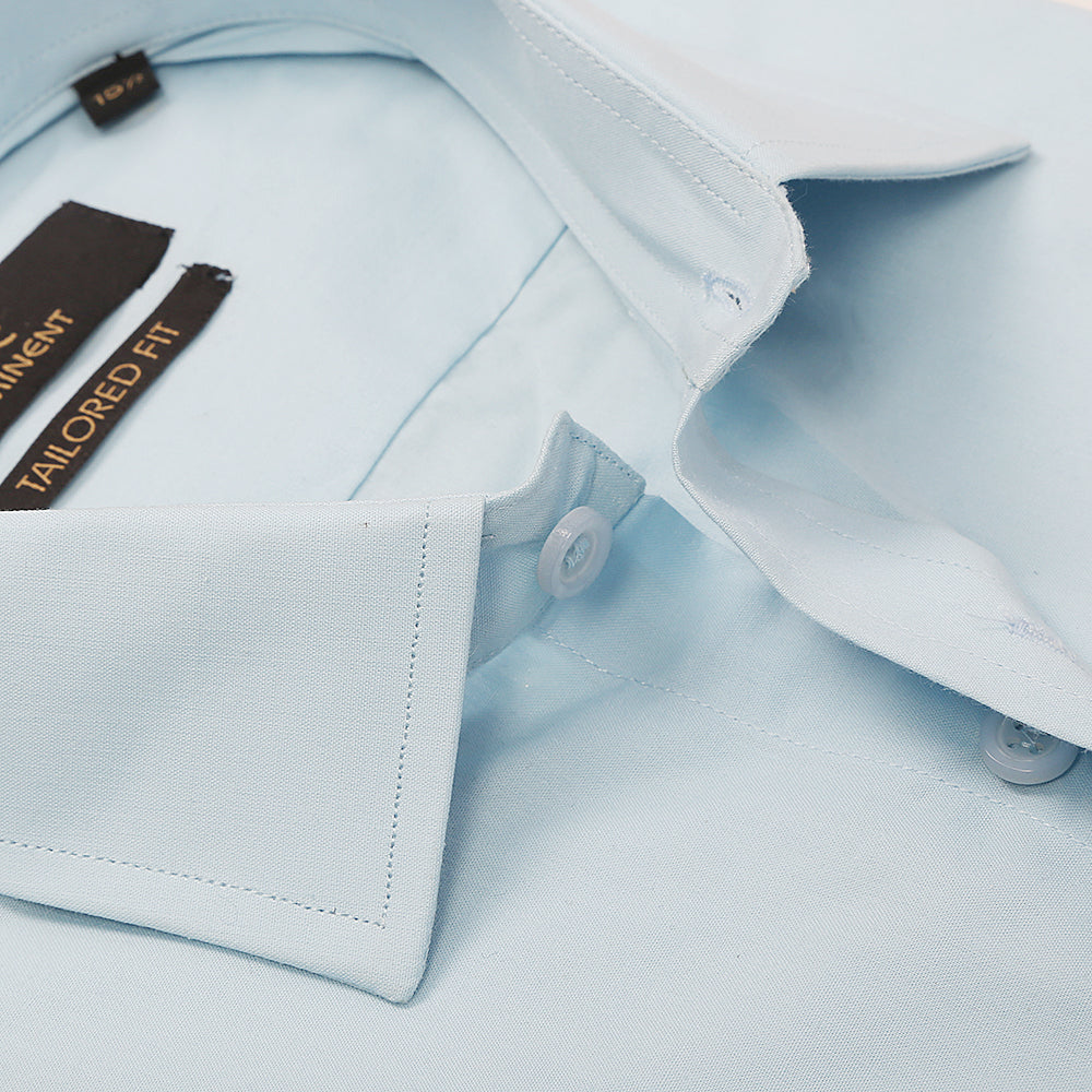 Men's Formal Full Sleeves Shirt - Sky Blue, Men, Shirts, Chase Value, Chase Value