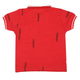 Boys Half Sleeves T-Shirt - Red, Boys T-Shirts, Chase Value, Chase Value