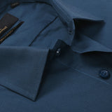 Men's Formal Full Sleeves Shirt - Steel Blue, Men, Shirts, Chase Value, Chase Value