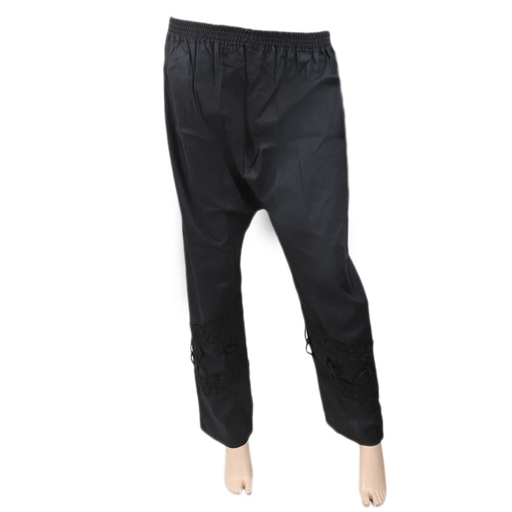 Women's Trouser Bottom Lace With Dori - Black, Women, Pants & Tights, Chase Value, Chase Value