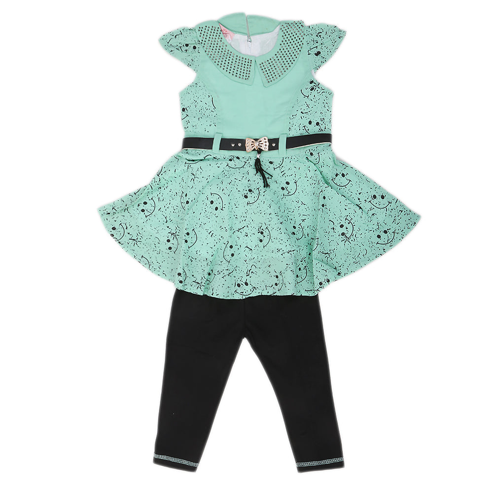 Girls Suit - Cyan, Kids, Girls Sets And Suits, Chase Value, Chase Value