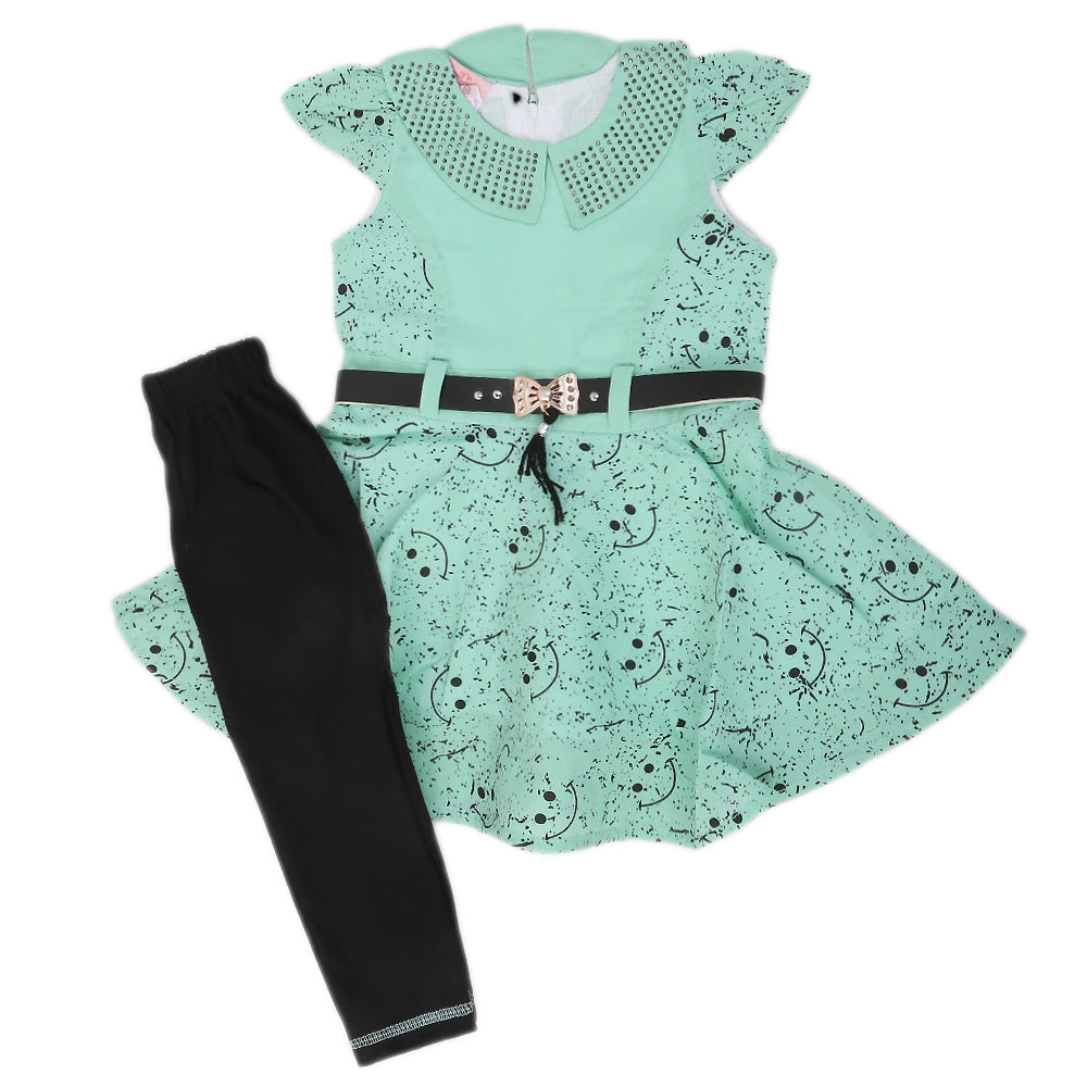 Girls Suit - Cyan, Kids, Girls Sets And Suits, Chase Value, Chase Value