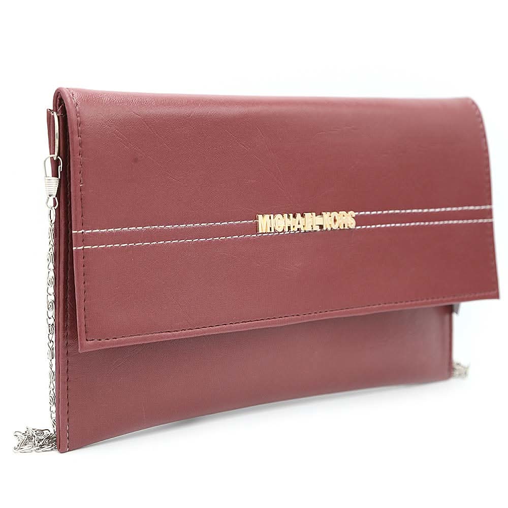 Women's Clutch Kam-2057 - Maroon, Women, Clutches, Chase Value, Chase Value