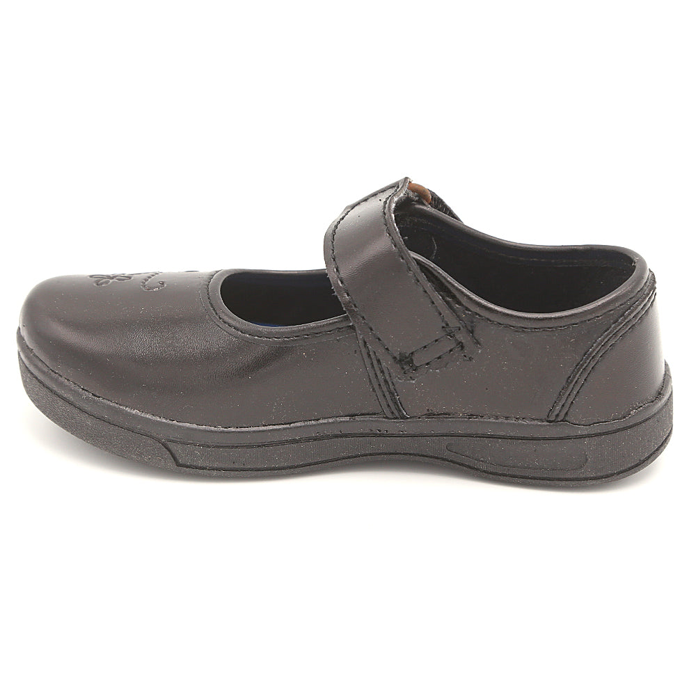 Girls School Shoes 0020 - Black, Kids, Girls Sneakers And Shoes, Chase Value, Chase Value