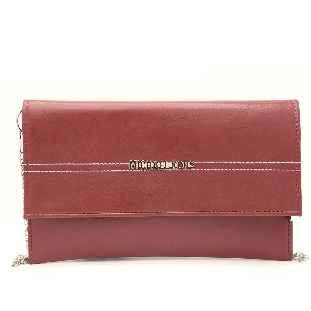 Women's Clutch Kam-2057 - Maroon, Women, Clutches, Chase Value, Chase Value