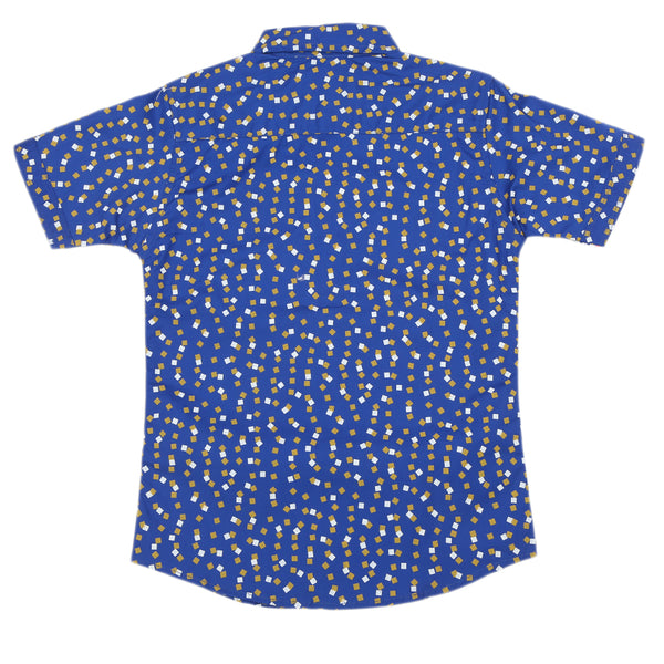 Boys Eminent Casual Half Sleeves Shirt - Navy Blue, Boys Shirts, Eminent, Chase Value