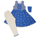 Girls Suit With Tights - Royal Blue, Kids, Girls Sets And Suits, Chase Value, Chase Value
