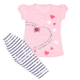 Girls Half Sleeves Suit - Pink, Kids, Girls Sets And Suits, Chase Value, Chase Value