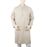 Men's Mashriq Slim Fit Kurta - Light Brown, Men, Kurtas, Chase Value, Chase Value