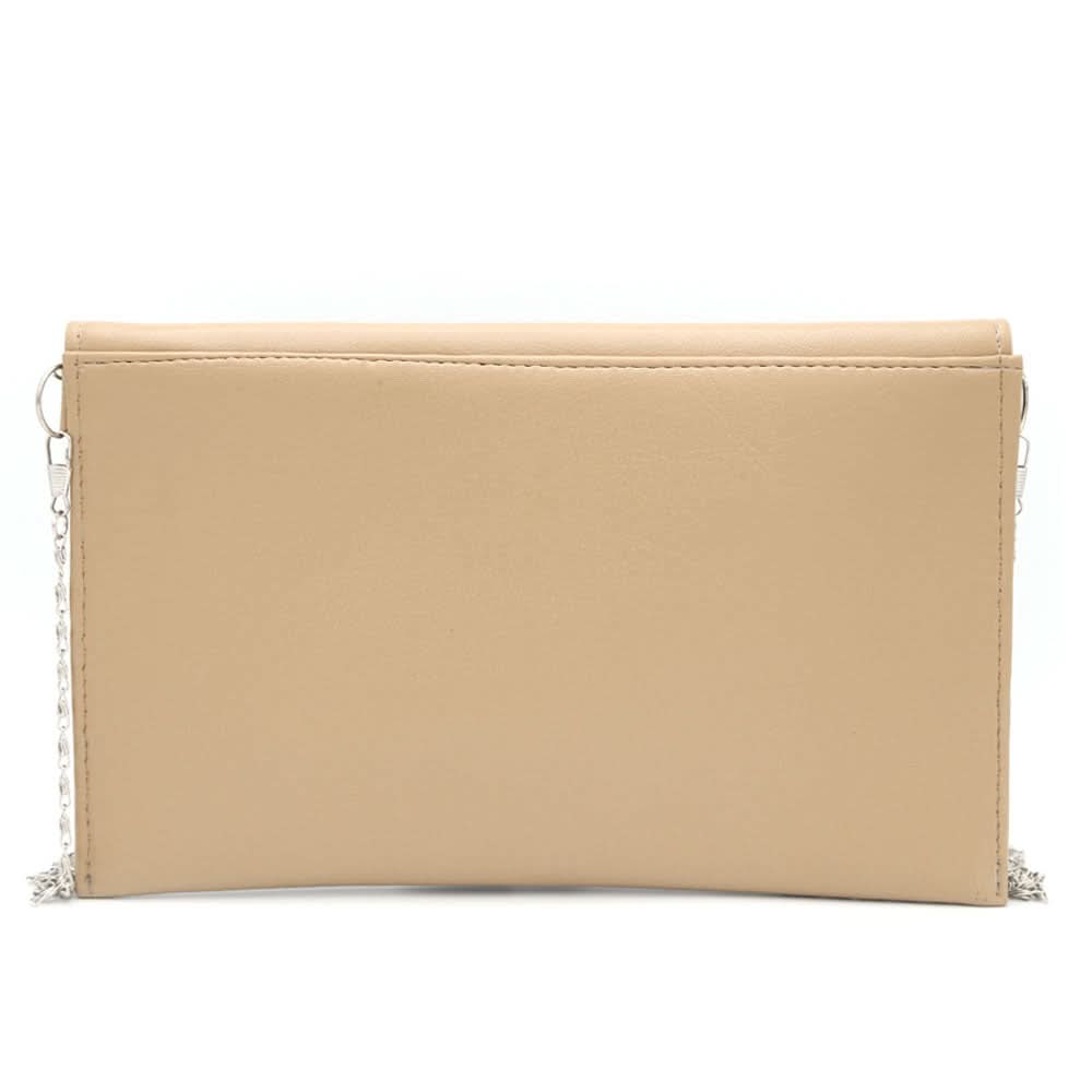 Women's Clutch Kam-2057 - Beige, Women, Clutches, Chase Value, Chase Value