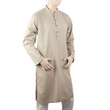 Men's Mashriq Slim Fit Kurta - Light Brown, Men, Kurtas, Chase Value, Chase Value