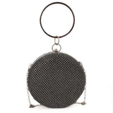Women's Bridal Clutch HD-3451 (SH88) - Black, Women, Clutches, Chase Value, Chase Value