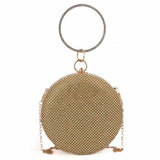 Women's Bridal Clutch HD-3451 (SH88) - Golden, Women, Clutches, Chase Value, Chase Value
