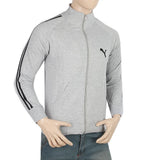 Men's Fleece Zipper Jacket - Grey, Men, Jackets and Hoodies, Chase Value, Chase Value