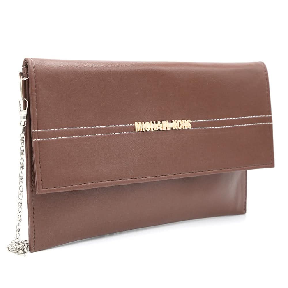 Women's Clutch Kam-2057 - Coffee, Women, Clutches, Chase Value, Chase Value