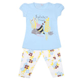 Girls Half Sleeves Suits - Blue, Kids, Girls Sets And Suits, Chase Value, Chase Value