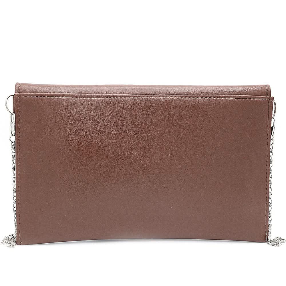 Women's Clutch Kam-2057 - Coffee, Women, Clutches, Chase Value, Chase Value