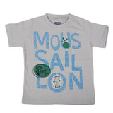 Boys Round Neck Half Sleeves T-Shirt - Grey, Kids, Boys T-Shirts, Chase Value, Chase Value