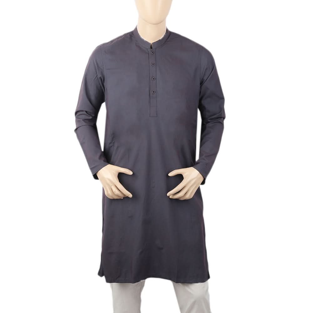 Men's Mashriq Fancy Kurta - Navy Blue, Men, Kurtas, Chase Value, Chase Value