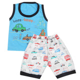 Boys Half Sleeves Sando Suit - Blue, Kids, Boys Sando, Chase Value, Chase Value
