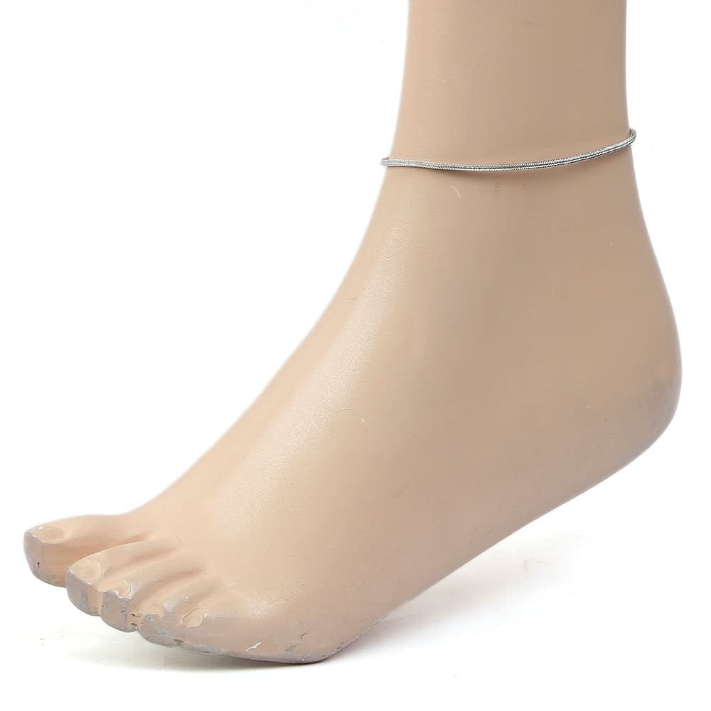 Women's Anklet - Silver, Women, Foot Jewellery, Chase Value, Chase Value