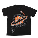 Boys Round Neck Half Sleeves T-Shirt - Black, Kids, Boys T-Shirts, Chase Value, Chase Value