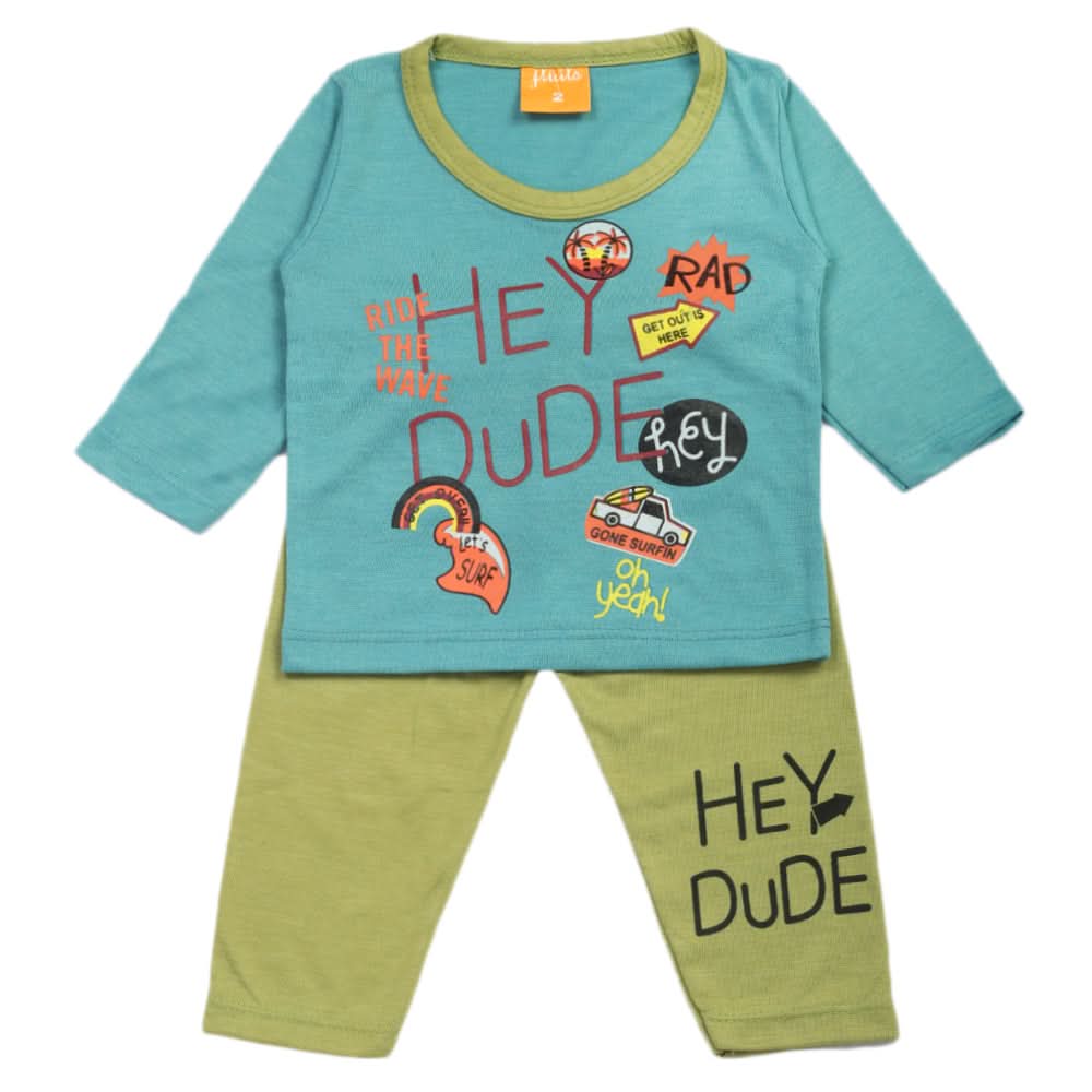 Newborn Boys Full Sleeves Suit - Blue, Newborn Boys Sets & Suits, Chase Value, Chase Value