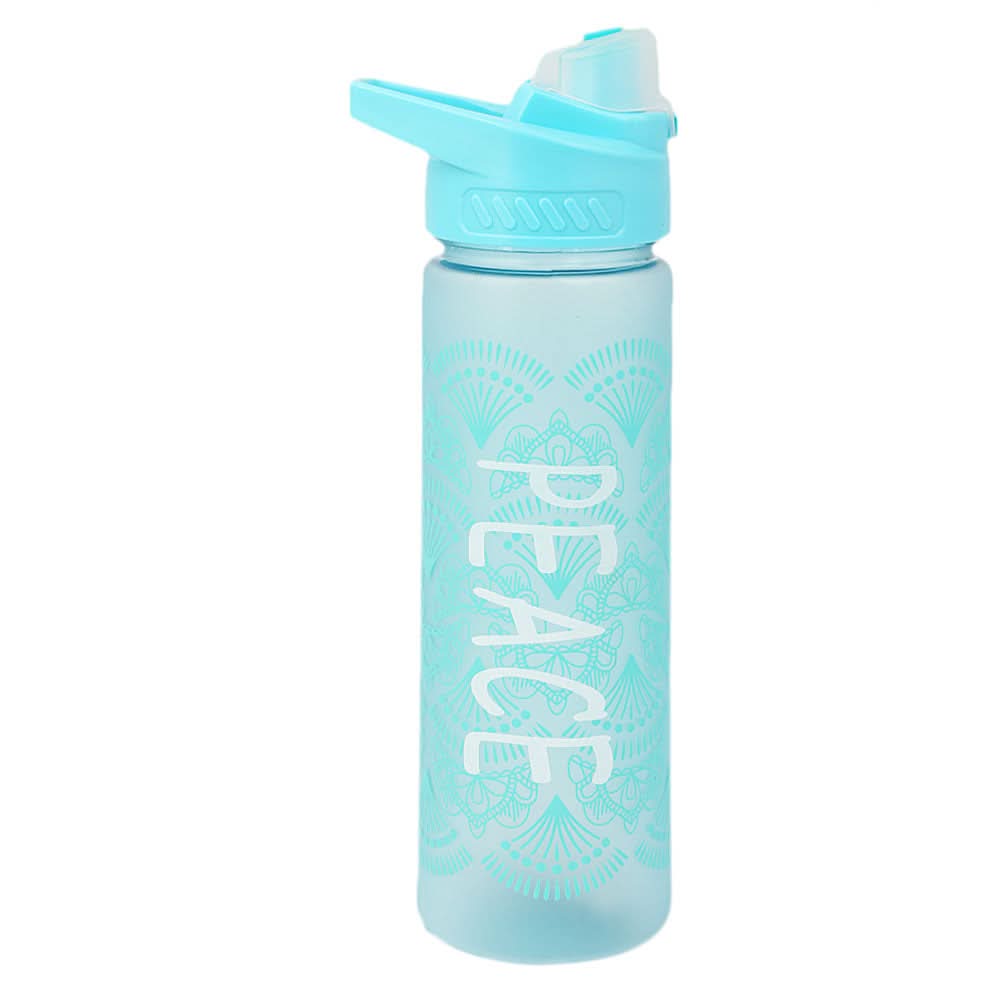 Water Bottle 650 ML - Cyan, Home & Lifestyle, Glassware & Drinkware, Chase Value, Chase Value