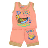 Newborn Sando Suit - Peach, Newborn Boys Sets & Suits, Chase Value, Chase Value