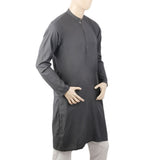 Men's Mashriq Fancy Kurta - Dark Grey, Men, Kurtas, Chase Value, Chase Value