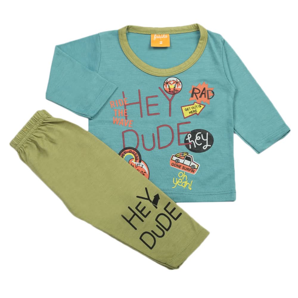 Newborn Boys Full Sleeves Suit - Blue, Newborn Boys Sets & Suits, Chase Value, Chase Value