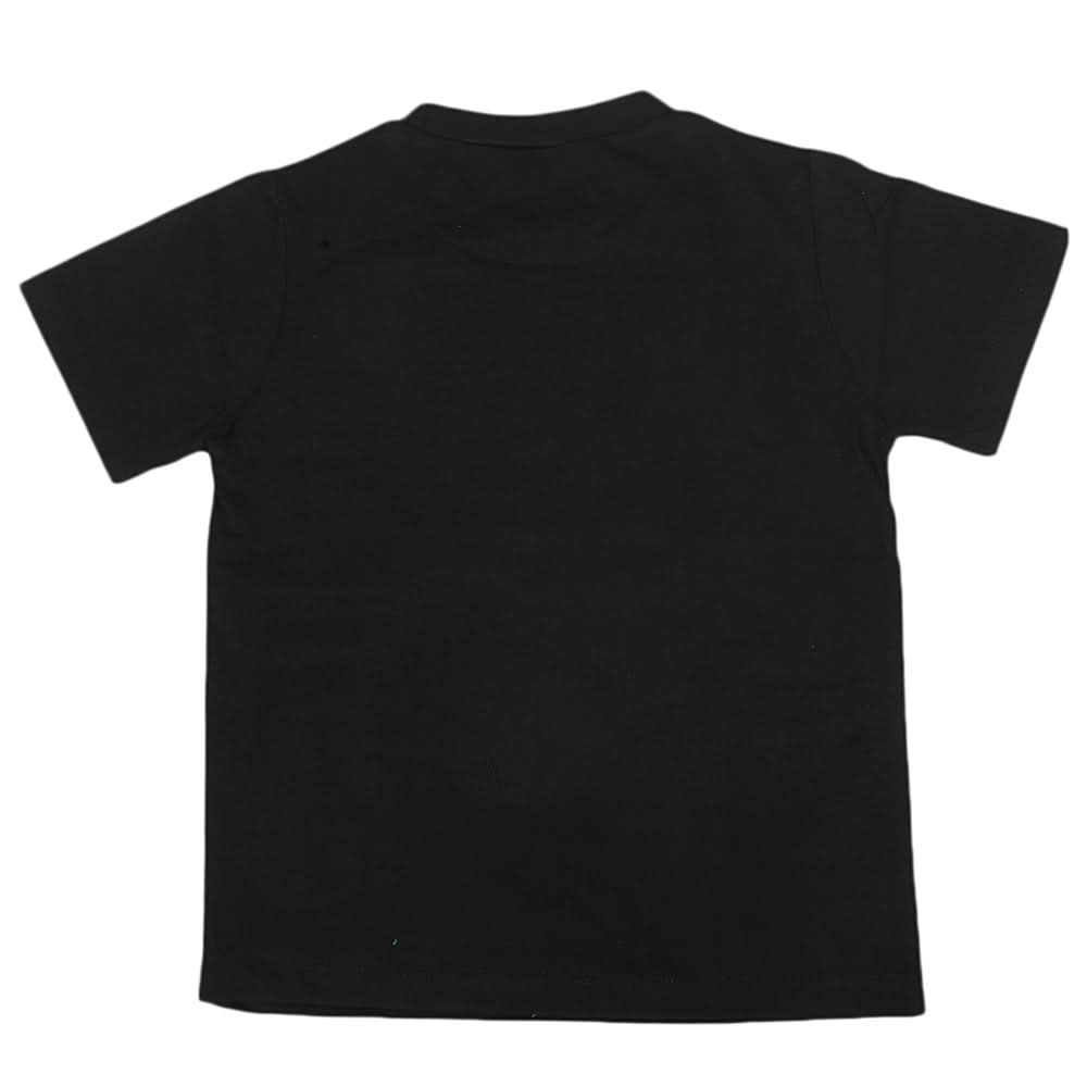 Boys Round Neck Half Sleeves T-Shirt - Black, Kids, Boys T-Shirts, Chase Value, Chase Value