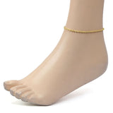 Women's Anklet - Golden, Women, Foot Jewellery, Chase Value, Chase Value