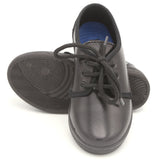 Boys Laces School Shoes 0027 - Black, Kids, Boys Formal Shoes, Chase Value, Chase Value