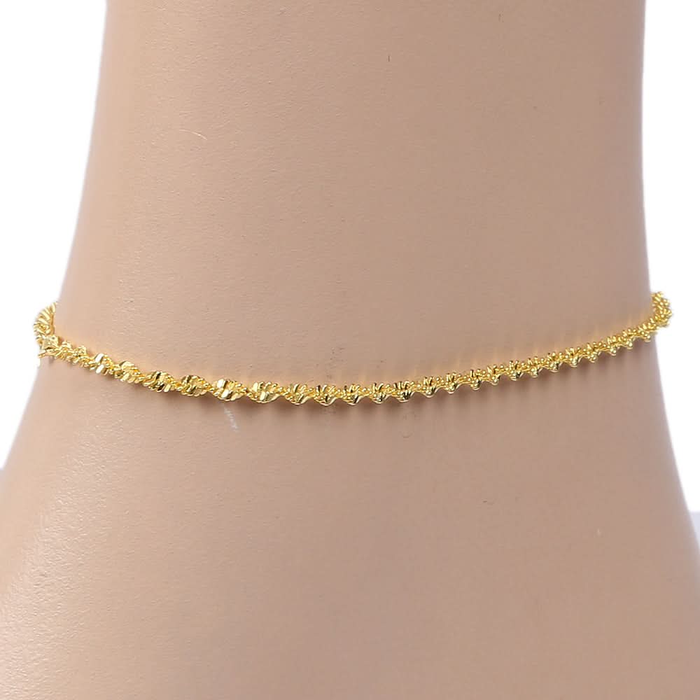 Women's Anklet - Golden, Women, Foot Jewellery, Chase Value, Chase Value