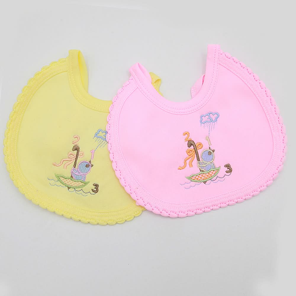 Newborn 2 Pcs Bibs Set - Multi, Kids, Bibs, Chase Value, Chase Value