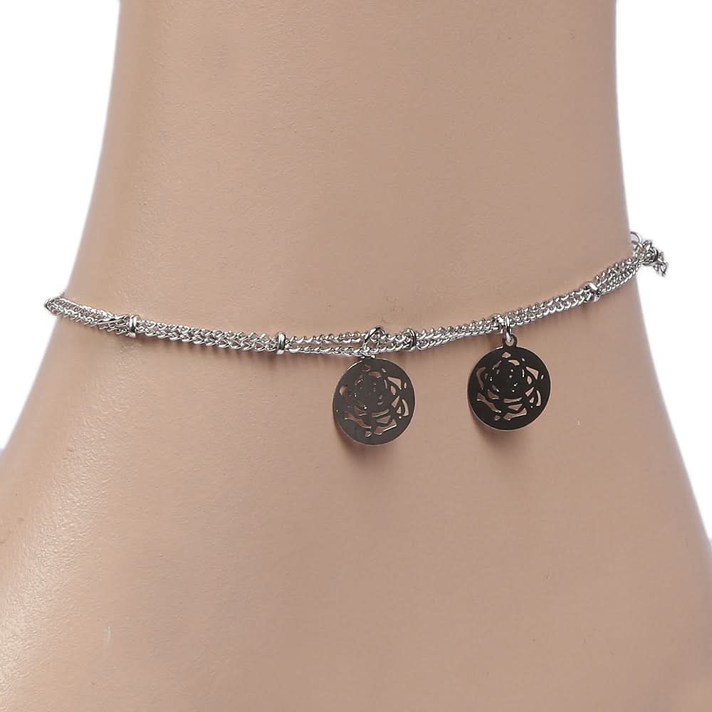Women's Anklet - Silver, Women, Foot Jewellery, Chase Value, Chase Value