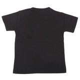 Boys Round Neck Half Sleeves T-Shirt - Black, Kids, Boys T-Shirts, Chase Value, Chase Value